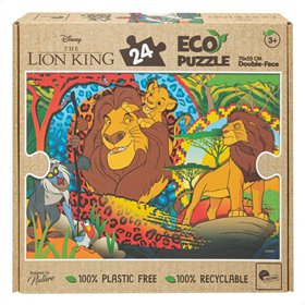 Child's Puzzle The Lion King Double-sided 24 Pieces 70 x 1,5 x 50 cm (12 Units)