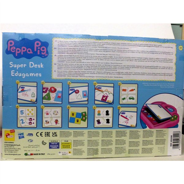 Multi-game Table Peppa Pig (6 Units)