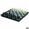 Chess and Checkers Board CB Games Plastic (6 Units)