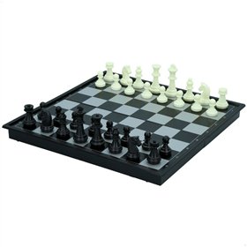 Chess and Checkers Board CB Games Plastic (6 Units)