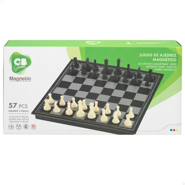 Chess and Checkers Board CB Games Plastic (6 Units)