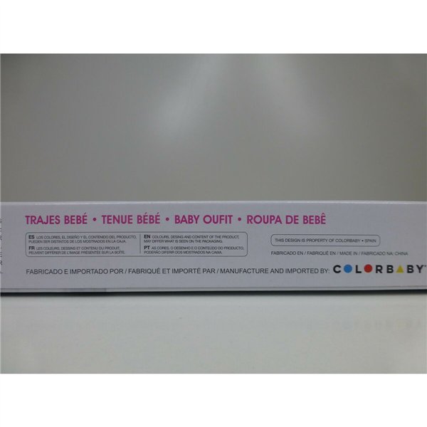 Doll's clothes Colorbaby 3 Pieces 6 Units