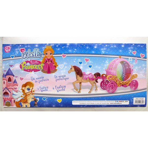 Playset Colorbaby Isabella 6 Units 28,5 x 14,5 x 7 cm Carriage