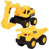 Construction Vehicles Speed & Go 18,5 x 10,5 x 10 cm (6 Units)