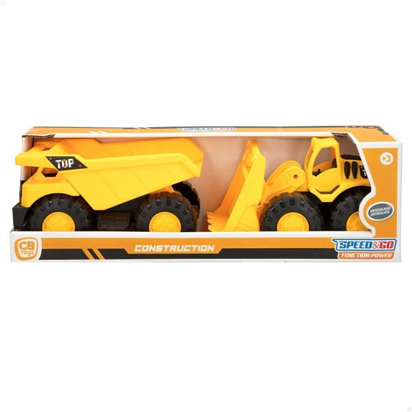 Construction Vehicles Speed & Go 18,5 x 10,5 x 10 cm (6 Units)