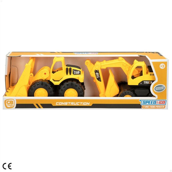 Construction Vehicles Speed & Go 18,5 x 10,5 x 10 cm (6 Units)
