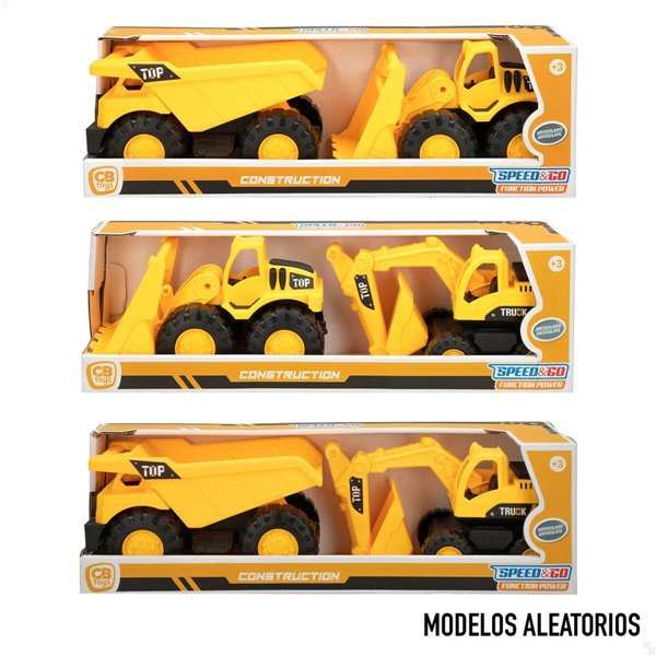 Construction Vehicles Speed & Go 18,5 x 10,5 x 10 cm (6 Units)