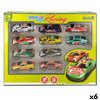 Vehicle Playset Speed & Go 8 x 2,2 x 3,6 cm (6 Units)