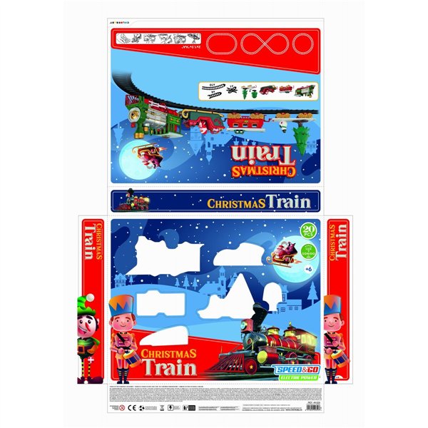 Train with Circuit Speed & Go 6 Units 91 x 0,5 x 43,5 cm