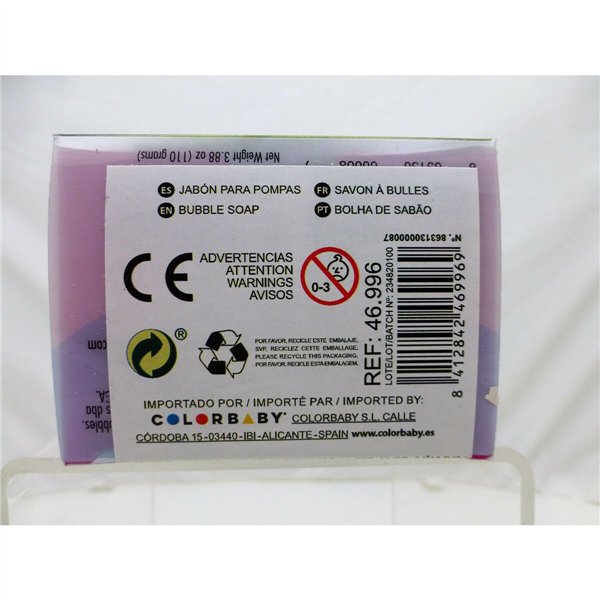 Soap bubble liquid WOWmazing 6,3 x 11,5 x 1,5 cm (24 Units)