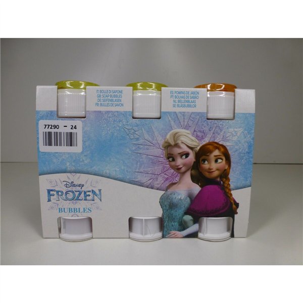 Bubble blower set Frozen 3 Pieces 60 ml (24 Units)
