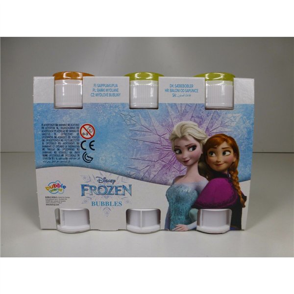 Bubble blower set Frozen 3 Pieces 60 ml (24 Units)