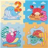 Play mat Colorbaby Navy EVA 8 Pieces (4 Units)