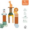 Construction set Woomax animals 28 Pieces (6 Units)