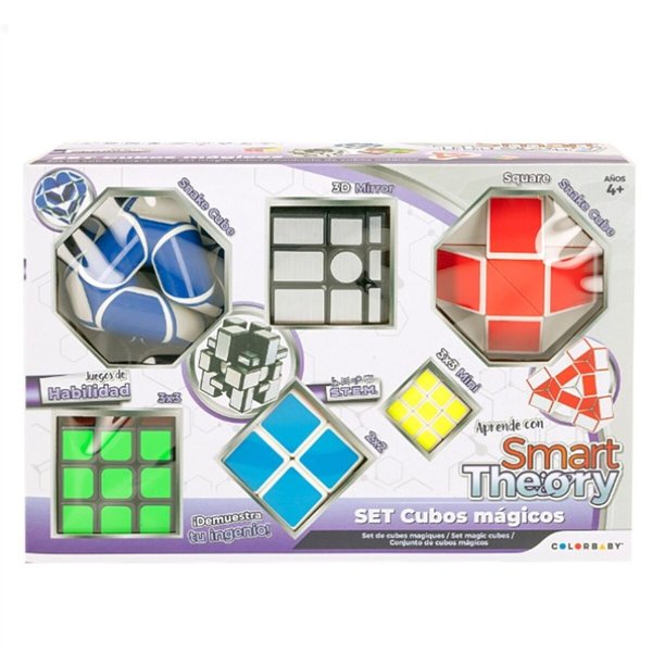 Rubik's Cube Colorbaby Smart Theory 6 Pieces