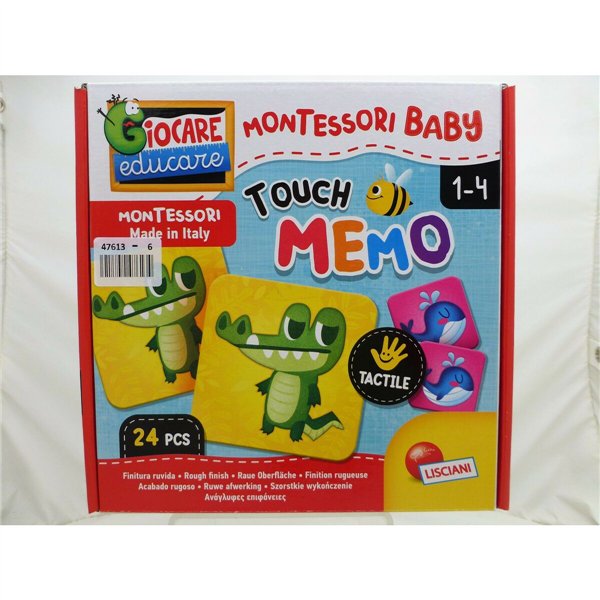 Memory Game Lisciani Giochi Child's Puzzle Touchpad 24 Pieces