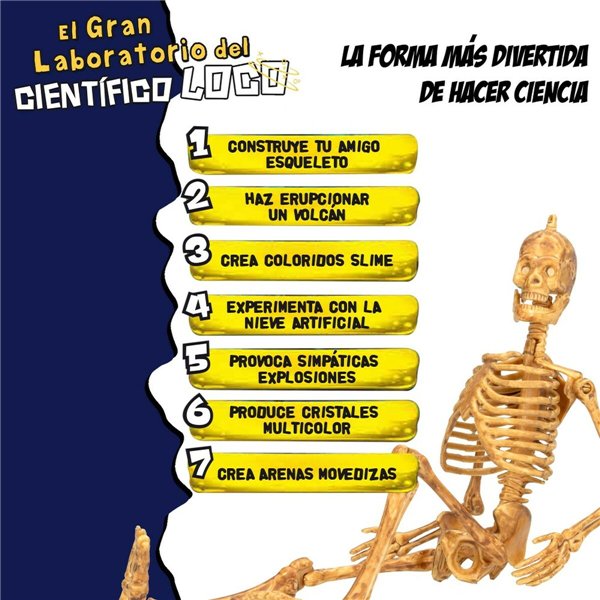 Science Game Lisciani Giochi El gran laboratorio del científico loco ES (4 Units)