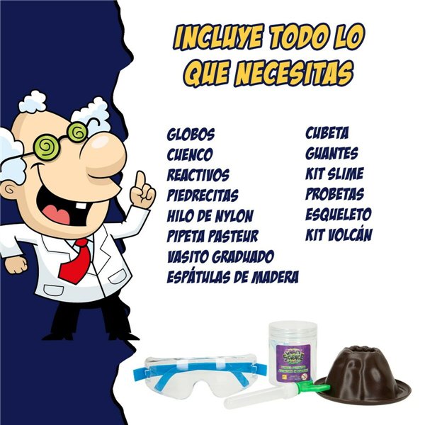Science Game Lisciani Giochi El gran laboratorio del científico loco ES (4 Units)