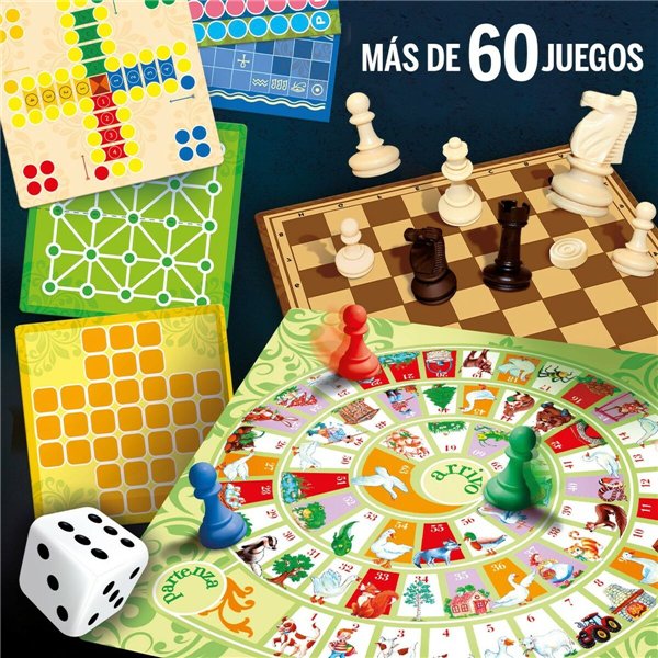 Board game Lisciani Giochi Juegos reunidos 26 x 1 x 26 cm ES (10 Units)