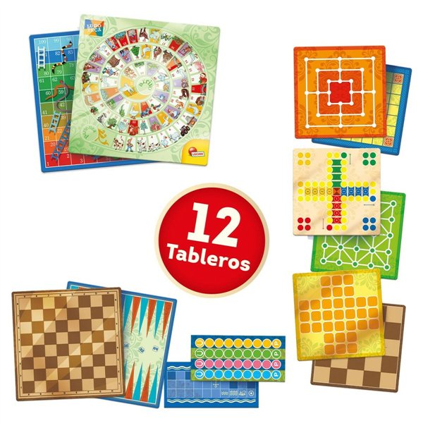 Board game Lisciani Giochi Juegos reunidos 26 x 1 x 26 cm ES (10 Units)