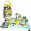 Animal figures Colorbaby 19 Pieces Jungle Plastic 14 x 6 x 5 cm (6 Units)