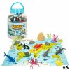 Animal figures Colorbaby 19 Pieces Ocean Plastic 14 x 6 x 7 cm (6 Units)