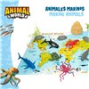 Animal figures Colorbaby 19 Pieces Ocean Plastic 14 x 6 x 7 cm (6 Units)