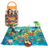 Playset Colorbaby 19 Pieces 6 Units 17 x 9 x 6 cm Dinosaurs