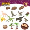 Playset Colorbaby 19 Pieces 6 Units 17 x 9 x 6 cm Dinosaurs