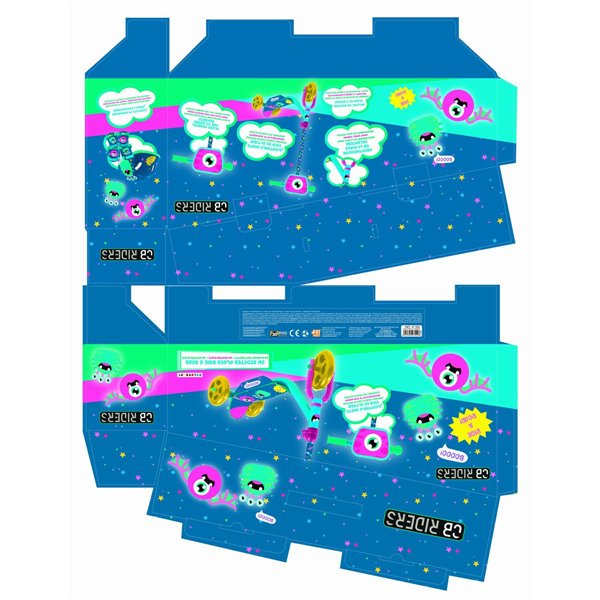 Scooter Colorbaby Monster (4 Units)