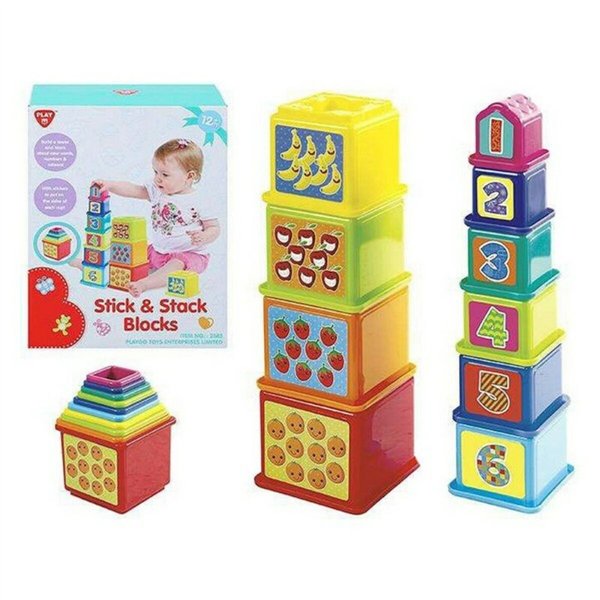 Stacking Blocks PlayGo 10,2 x 50,8 x 10,2 cm