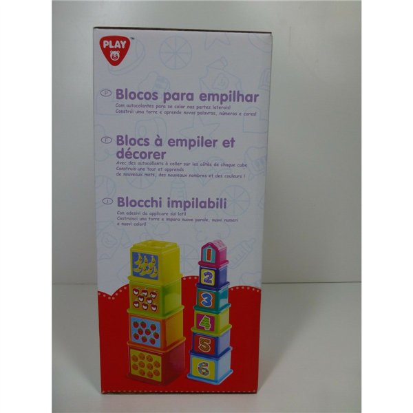 Stacking Blocks PlayGo 10,2 x 50,8 x 10,2 cm