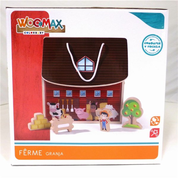 Farm with Animals Woomax (10 pcs)
