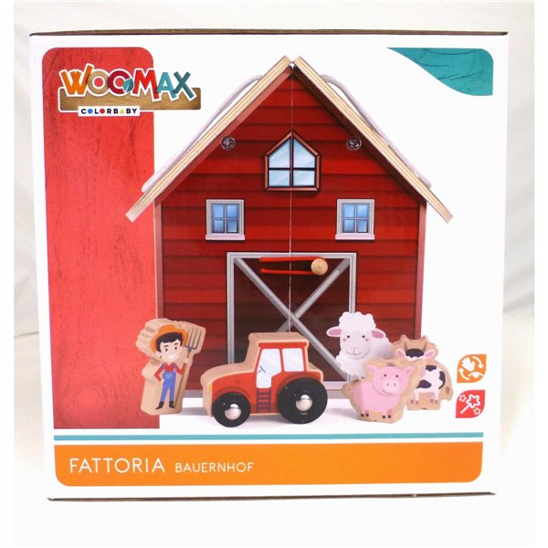 Farm with Animals Woomax (10 pcs)