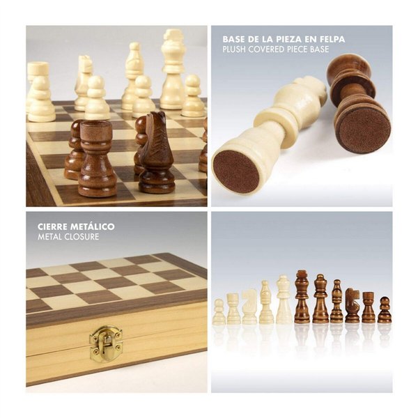 Chess CB Games Wood 33 Pieces