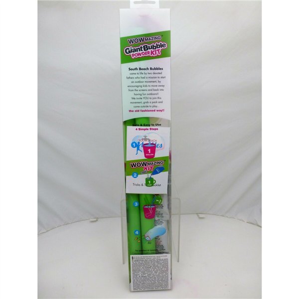 Bubble Blowing Game WOWmazing 4 Pieces