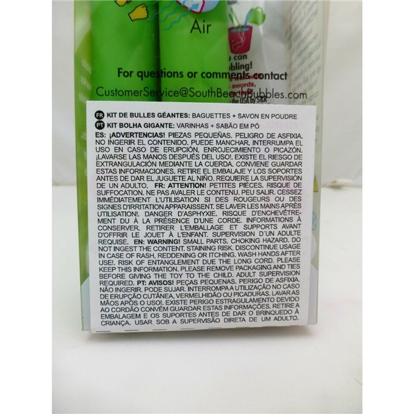 Bubble Blowing Game WOWmazing 4 Pieces