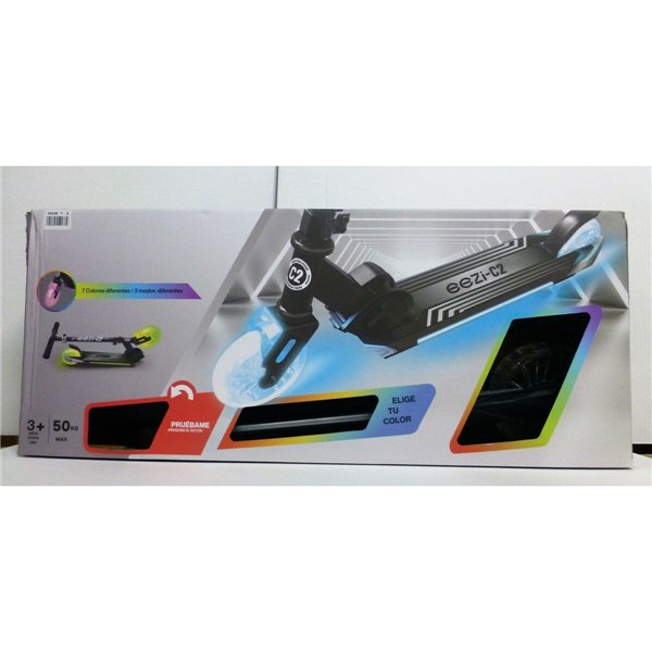 Scooter Colorbaby Polyurethane Aluminium Steel Black