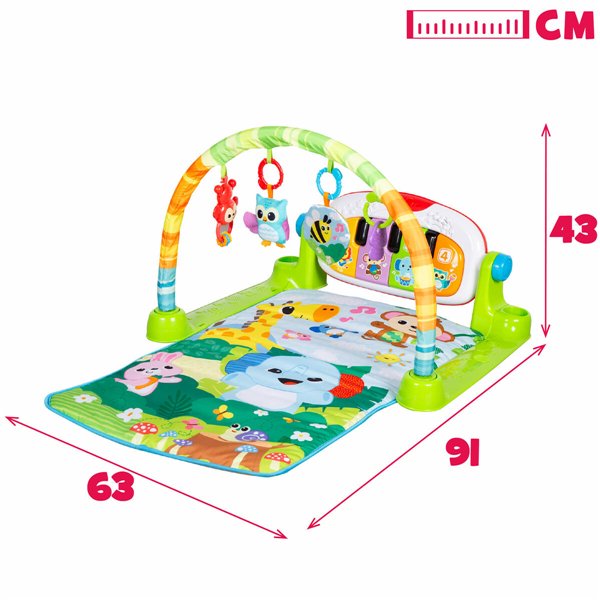 Play mat Winfun Cloth Plastic 63 x 43 x 91 cm (2 Units)