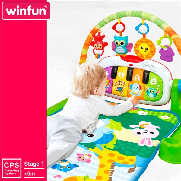 Play mat Winfun Cloth Plastic 63 x 43 x 91 cm (2 Units)