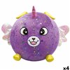 Fluffy toy Eolo Purple Plush Plastic 45 x 45 x 45 cm Inflatable (4 Units)