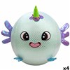 Fluffy toy Eolo Celeste Plush Plastic 45 x 45 x 45 cm Inflatable (4 Units)