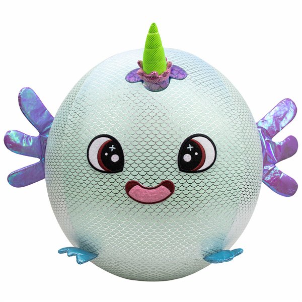Fluffy toy Eolo Celeste Plush Plastic 45 x 45 x 45 cm Inflatable (4 Units)