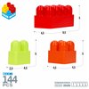 Building Blocks Color Block 144 Pieces