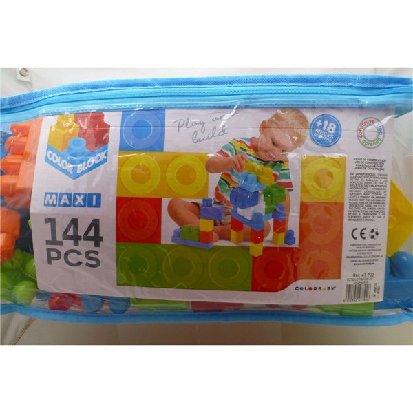 Building Blocks Color Block 144 Pieces