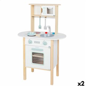Toy kitchen 57 x 85 x 30 cm (2 Units)