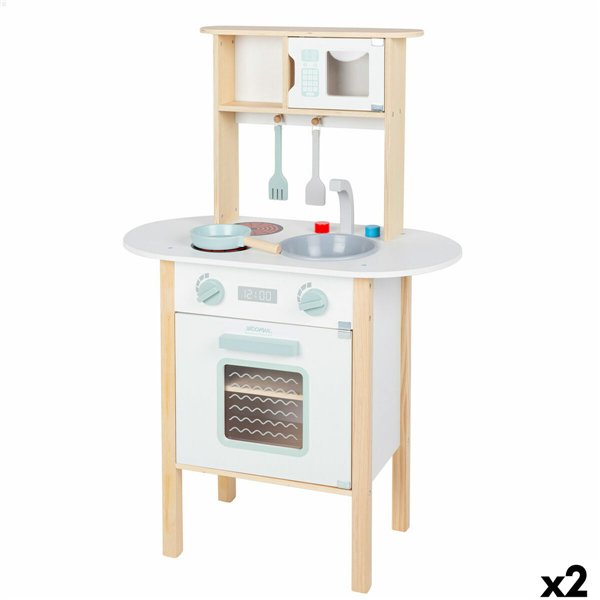 Toy kitchen 57 x 85 x 30 cm (2 Units)