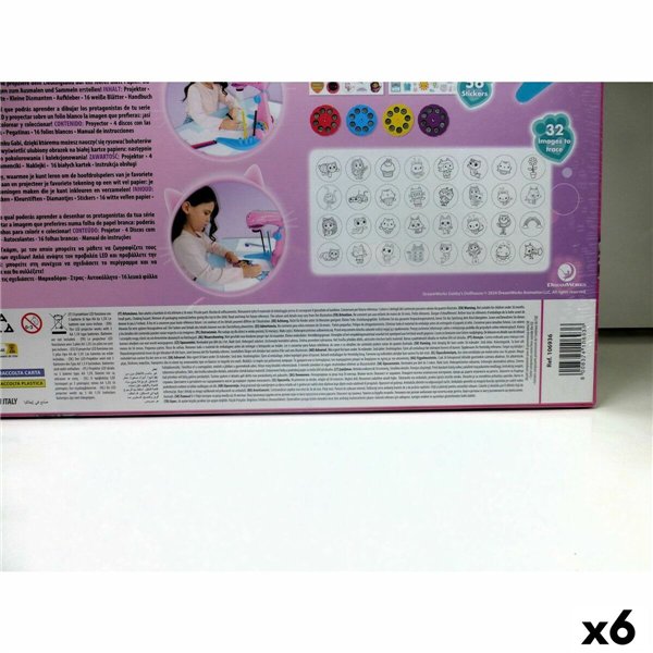 Drawing Set Gabby's Dollhouse (6 Units)