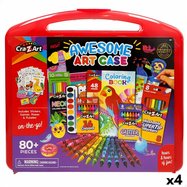 Drawing Set Cra-Z-Art (4 Units)