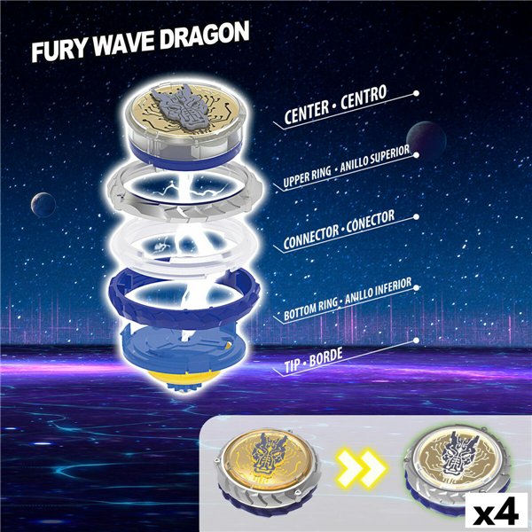 Spinning Top Infinity Nado (4 Units)